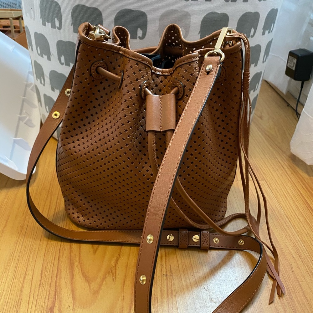 Rebecca Minkoff Brown Bucket Bag